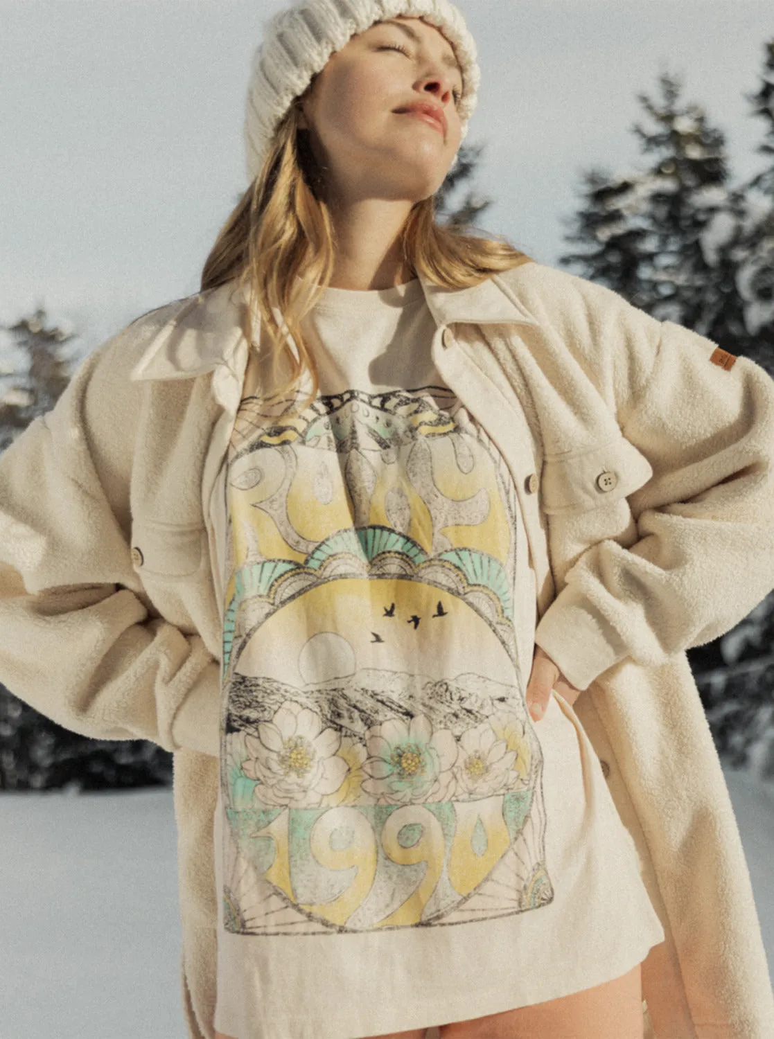 Desertscape T-Shirt - Tapioca sold by Roxy