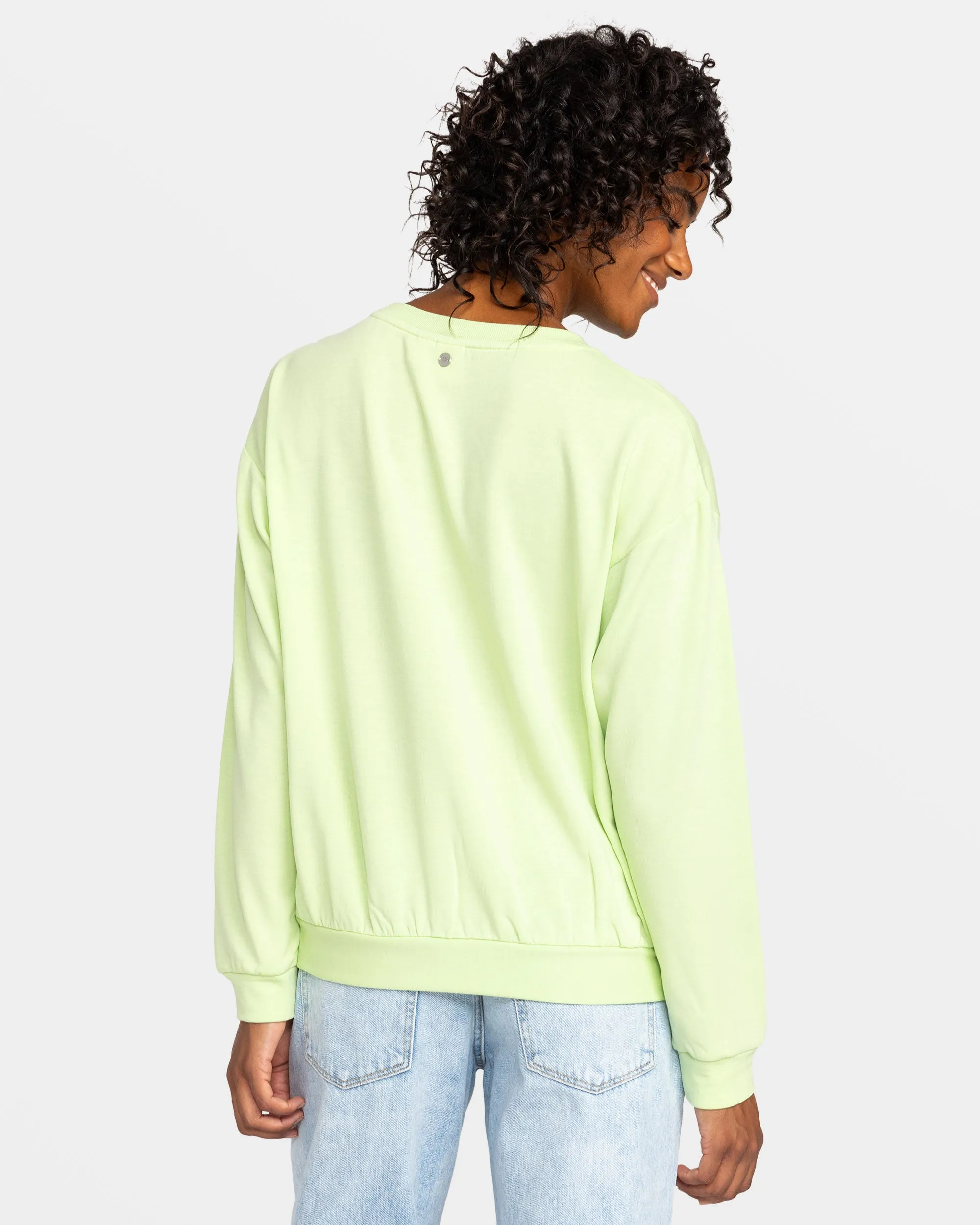 Surfing By Moonlight Pullover Sweatshirt - Butterfly sold by Roxy product image thumbnail 2