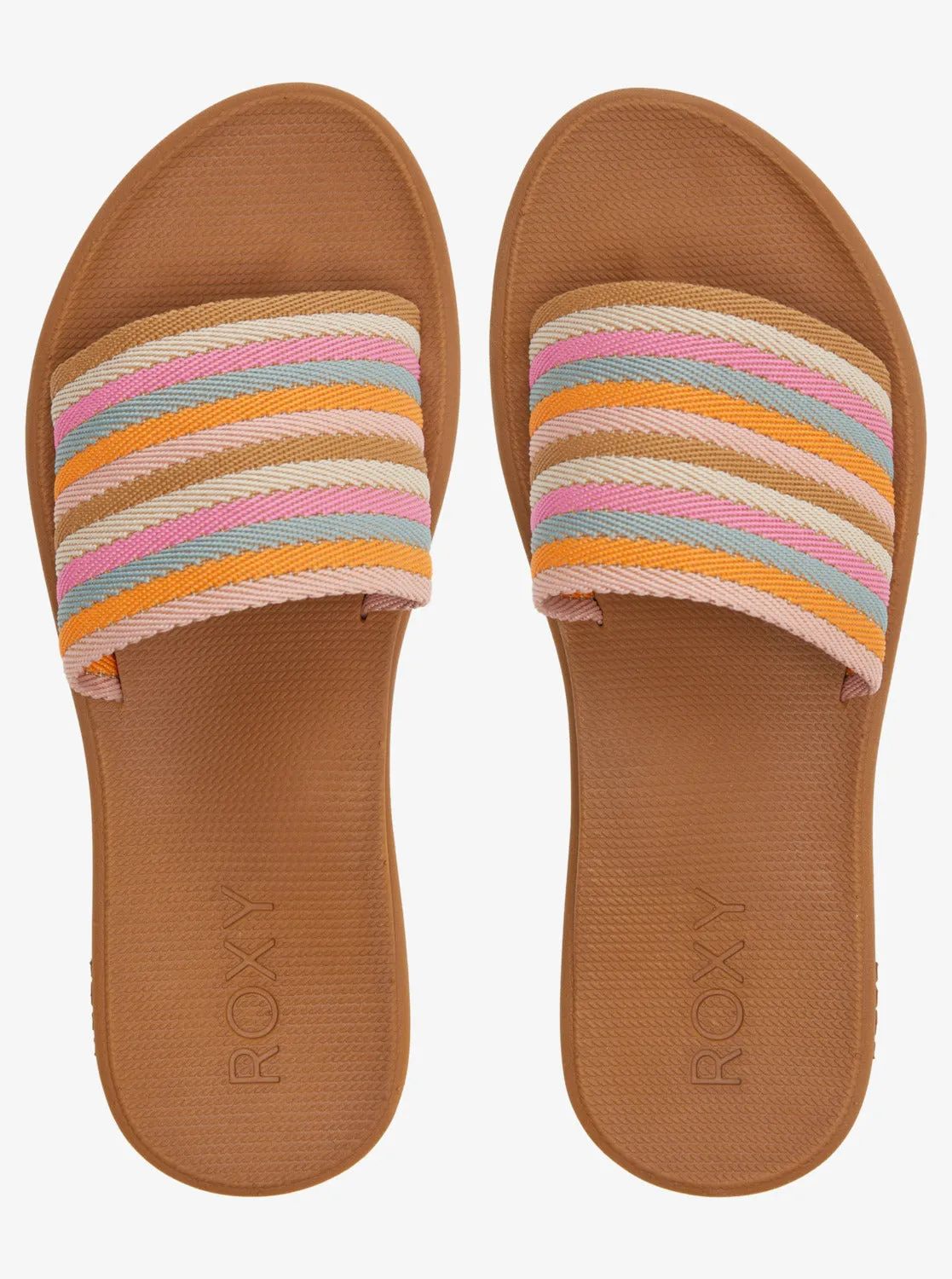 Beachie Breeze Sandals - Tan/Crazy Pink sold by Roxy product image thumbnail 4