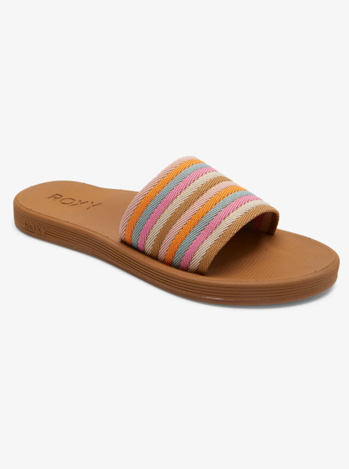 Beachie Breeze Sandals - Tan/Crazy Pink sold by Roxy
