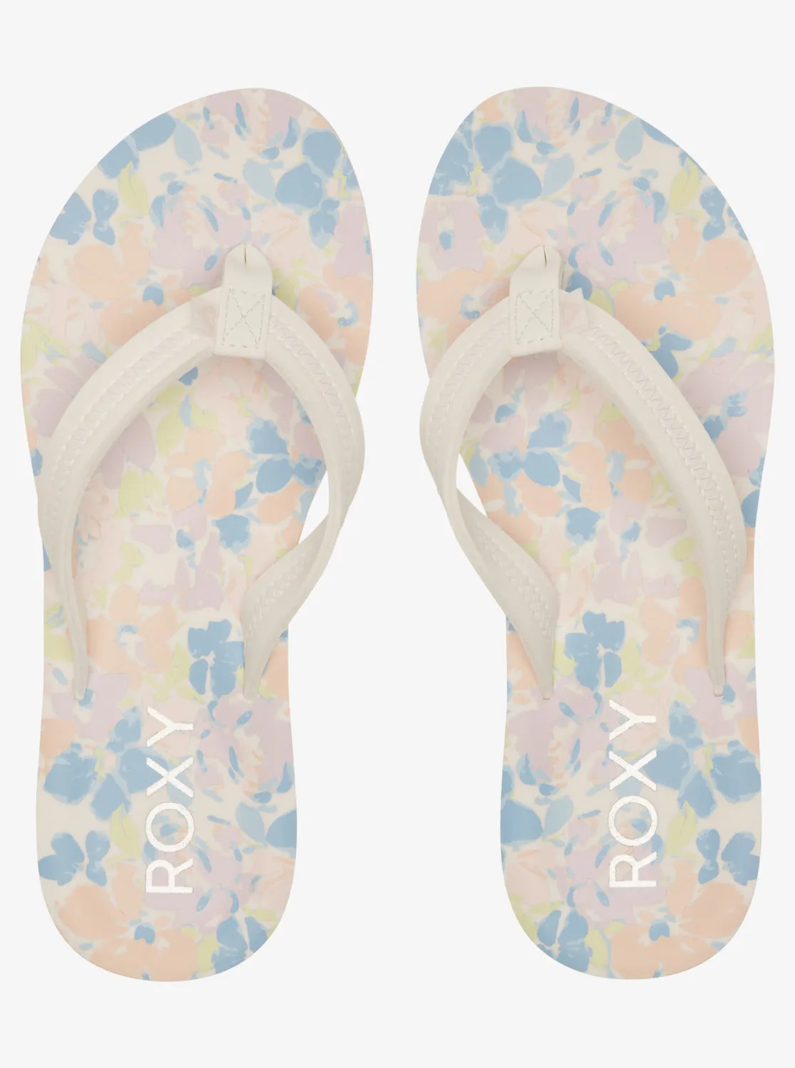 Vista Loreto II Flip-Flops - White/Lt Blue sold by Roxy product image thumbnail 4
