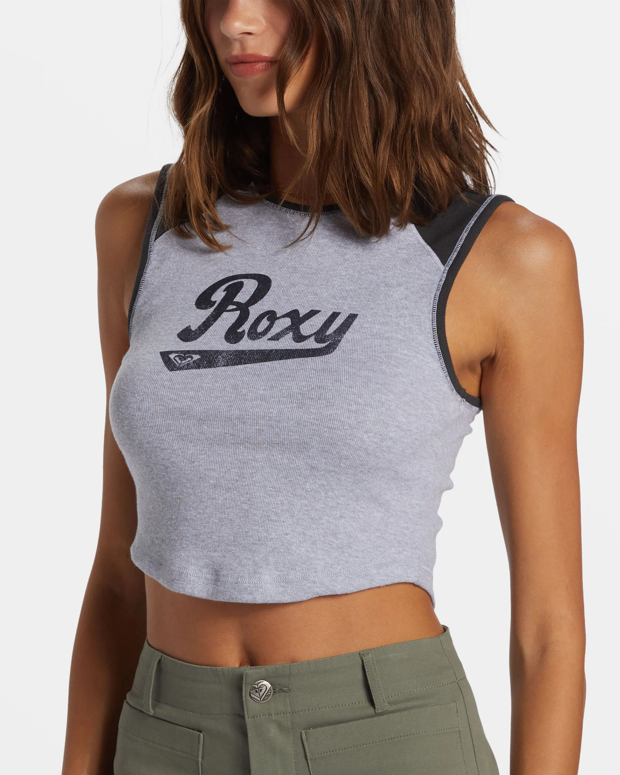 Roxy Script Tank Top - Phantom sold by Roxy product image thumbnail 4