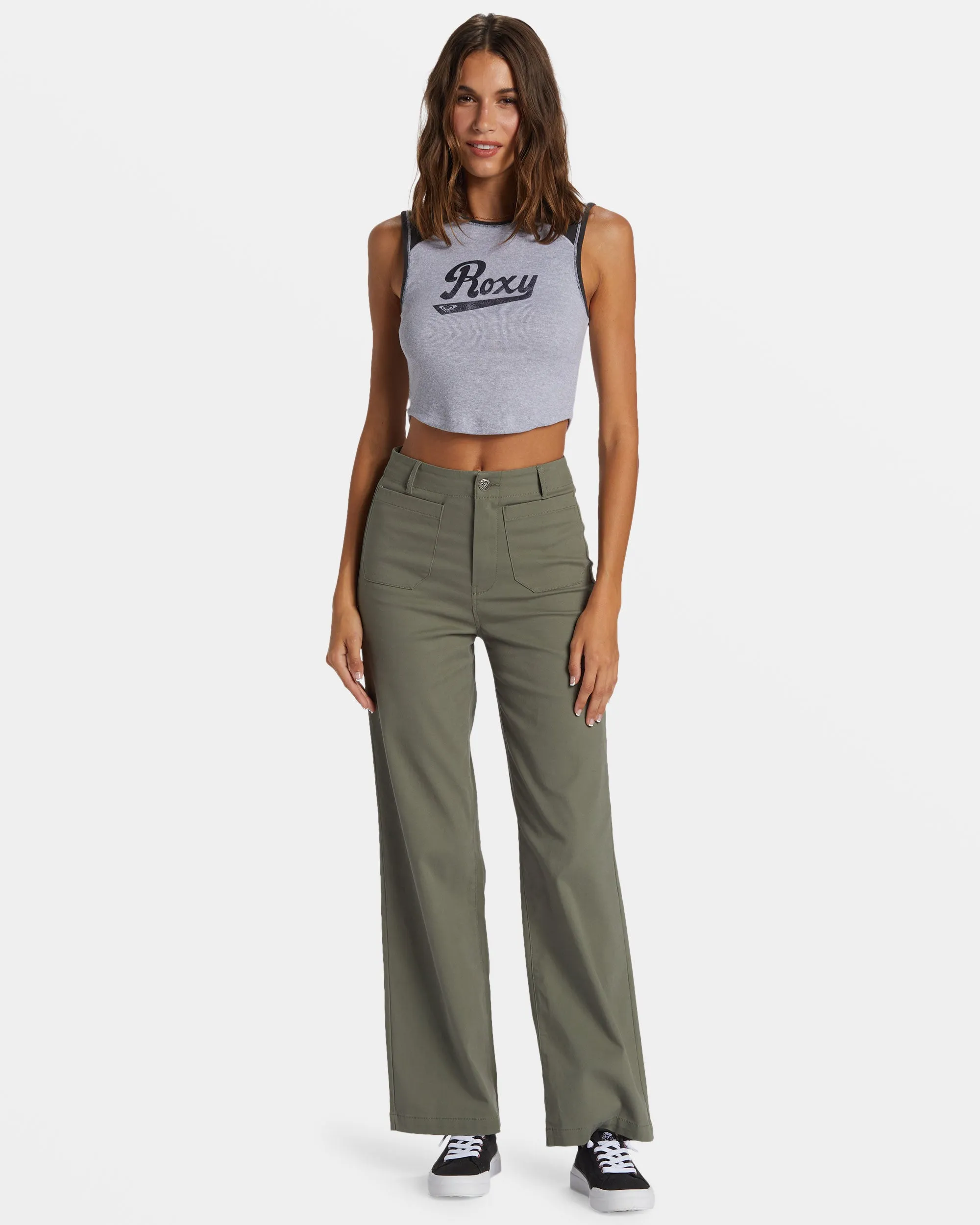 Roxy Script Tank Top - Phantom sold by Roxy product image thumbnail 3