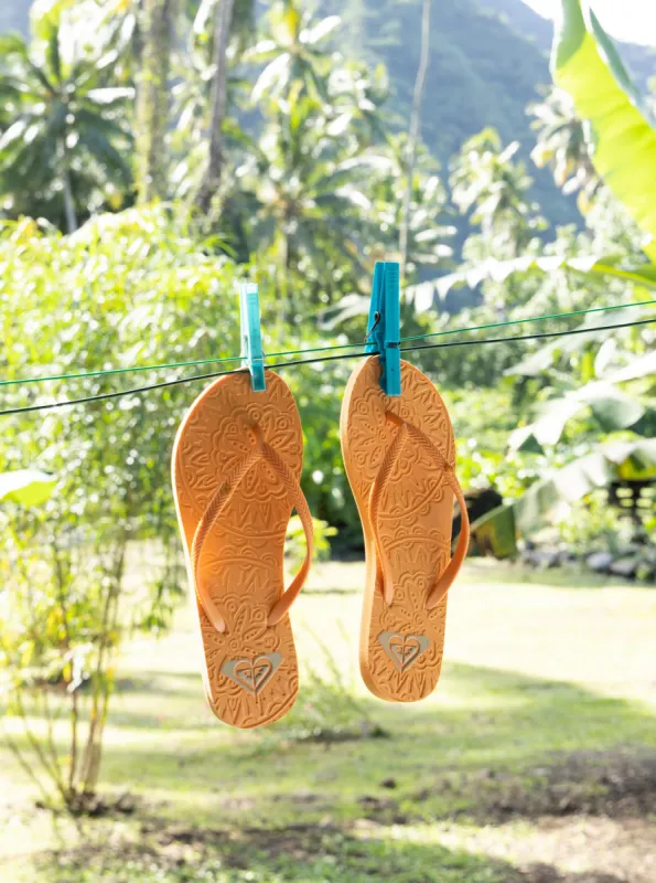Antilles Sandals - Orange Peel sold by Roxy