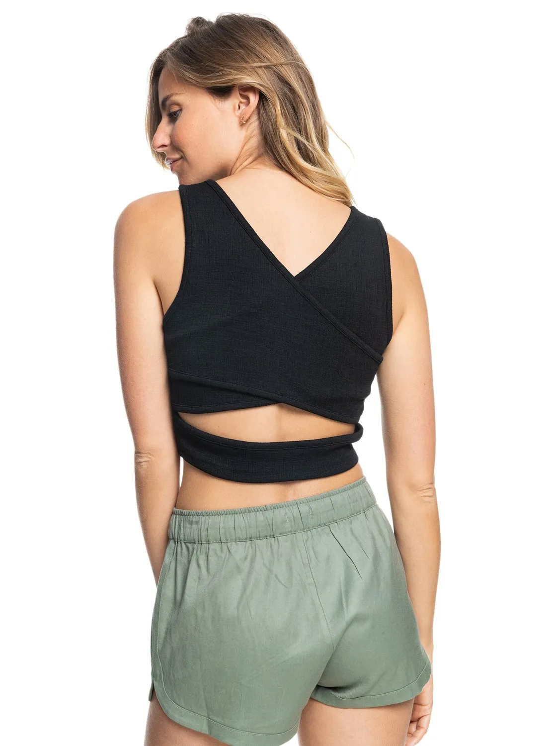 Good Keepsake Crop Top - Anthracite sold by Roxy product image thumbnail 3