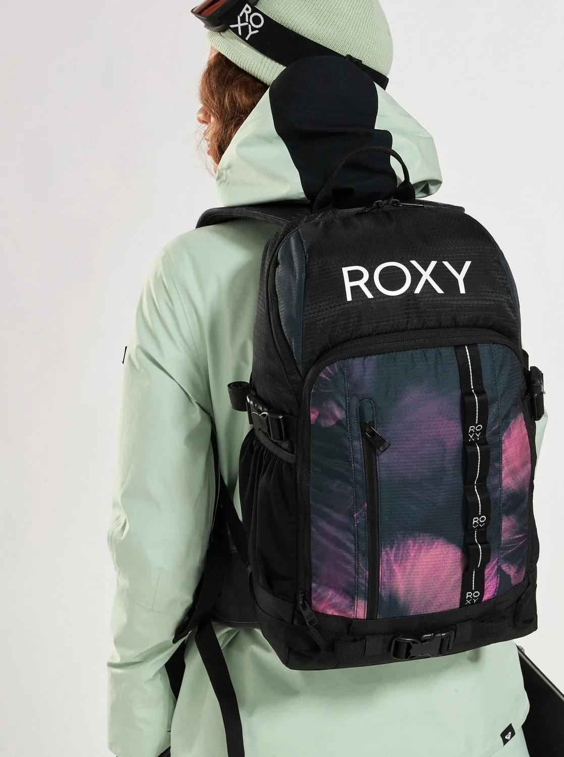 Tribute 23L Medium Snow Backpack - True Black Pansy Pansy sold by Roxy product image thumbnail 4
