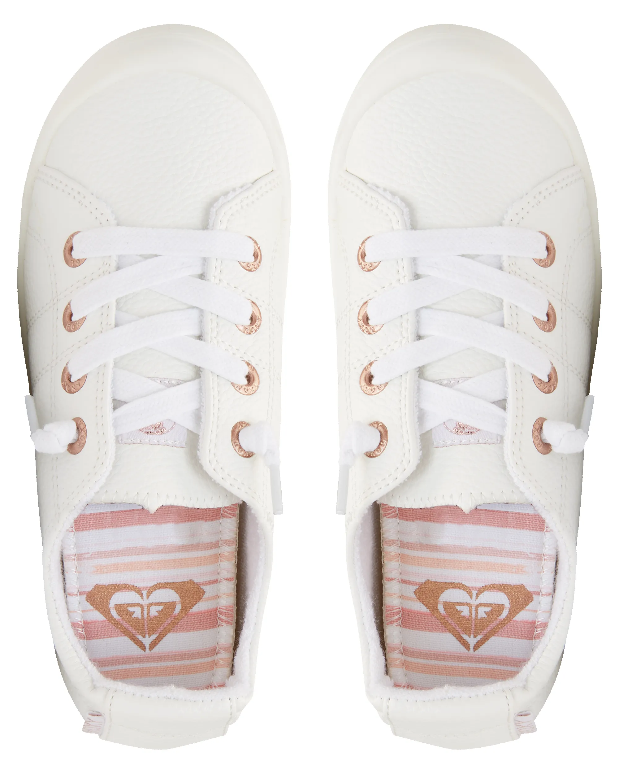 Girls Bayshore Plus LX Shoes - White/White sold by Roxy product image thumbnail 3