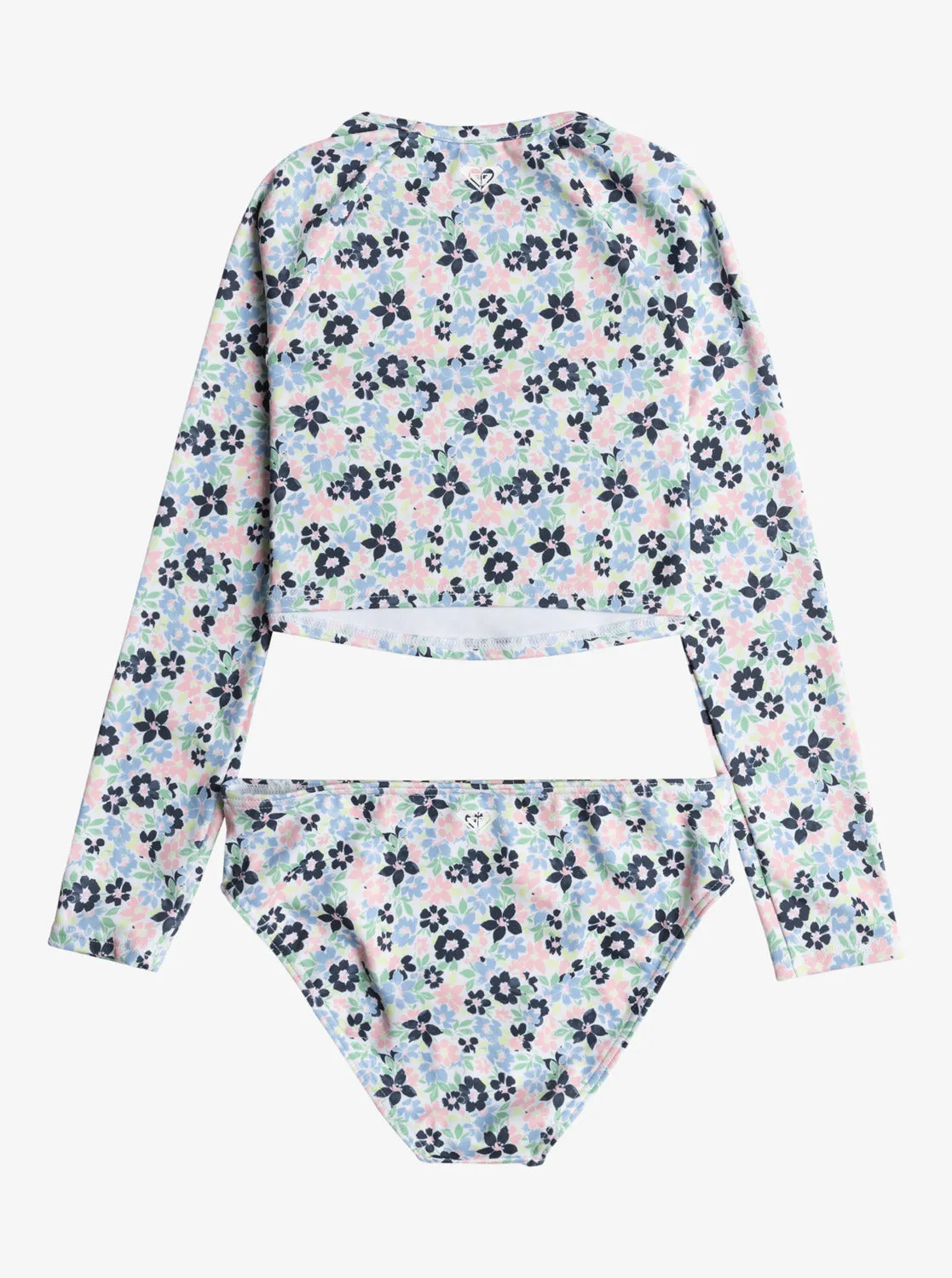 Girls 7-16 Dreamer Cropped Long-Sleeve Rashguard Set - Bel Air Ephemere Small sold by Roxy product image thumbnail 2