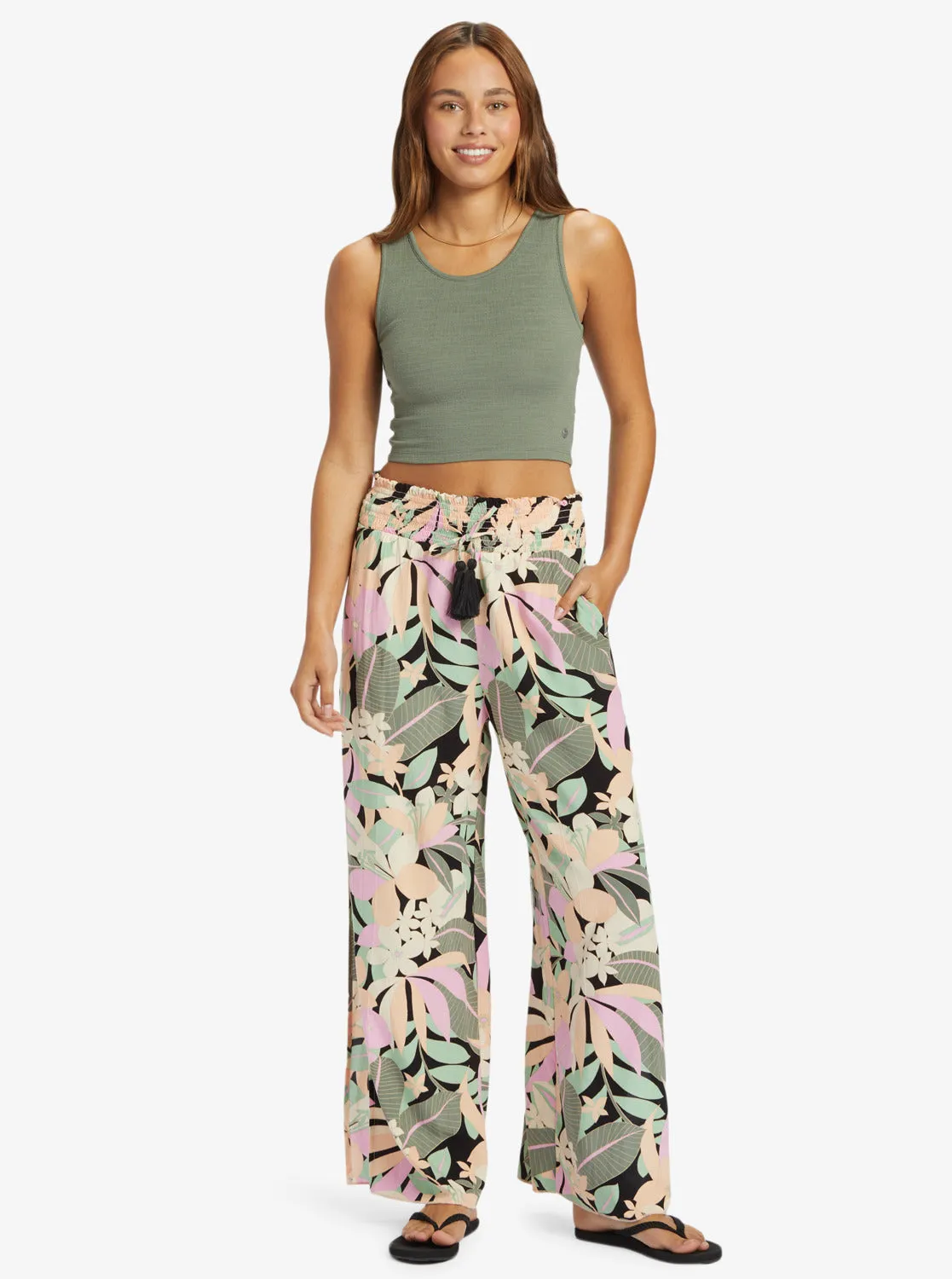 Good Keepsake Crop Top - Agave Green sold by Roxy product image thumbnail 5