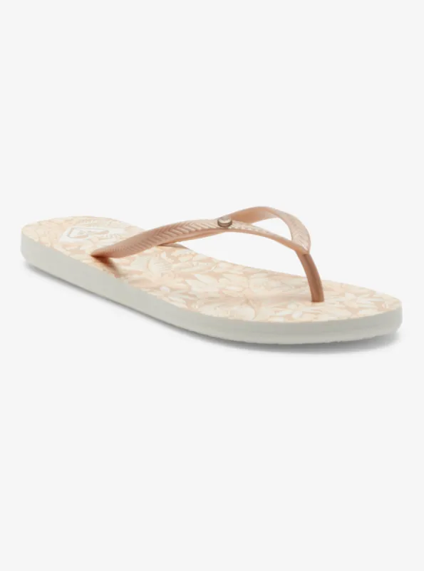 Bermuda Sandals - Peach Cream sold by Roxy