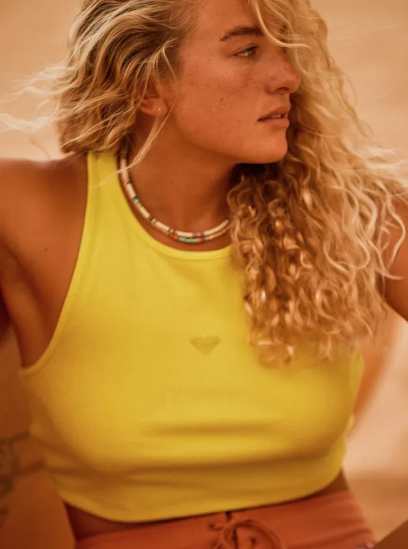 Surf.Kind.Kate. Tank Top - Yellow Plum sold by Roxy