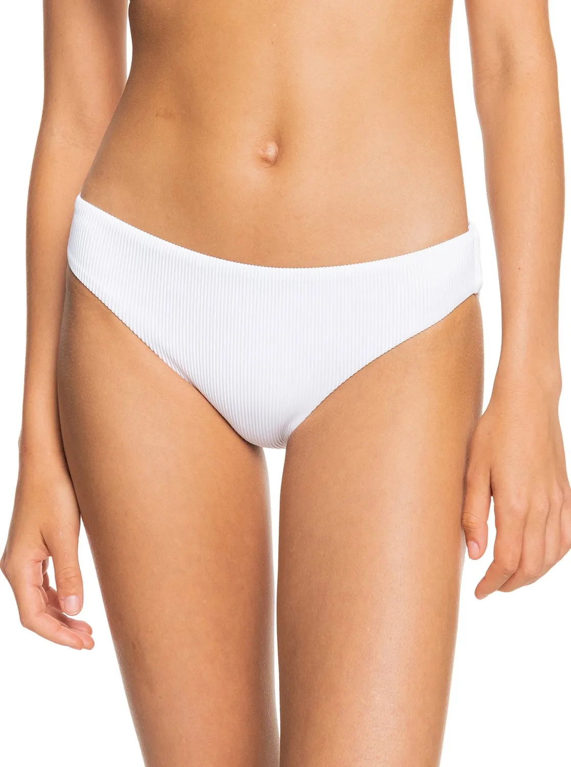 Roxy Love The Comber Bikini Bottom - Bright White sold by Roxy
