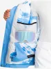 Roxy Jetty Block Technical Snow Jacket - Azure Blue Clouds sold by Roxy