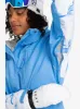 Roxy Jetty Block Technical Snow Jacket - Azure Blue Clouds sold by Roxy