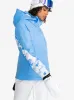 Roxy Jetty Block Technical Snow Jacket - Azure Blue Clouds sold by Roxy