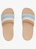 Slippy Crochet Sandals - Light Blue/Brown sold by Roxy
