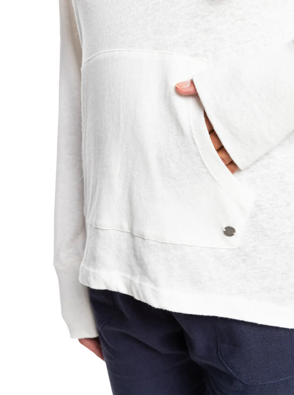 Destination Surf Hoodie - Snow White sold by Roxy product image thumbnail 4