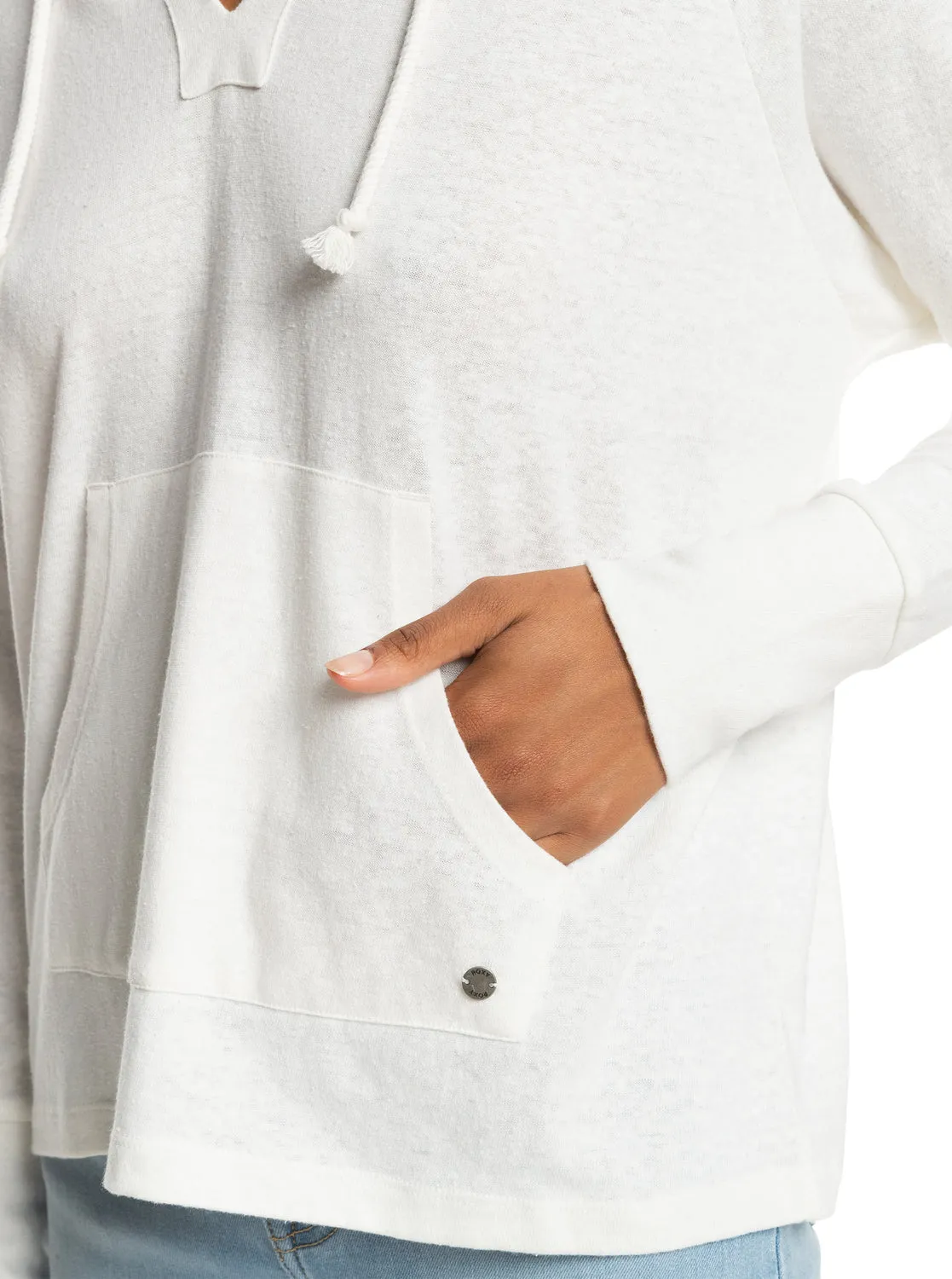 Destination Surf Hoodie - Snow White sold by Roxy product image thumbnail 3