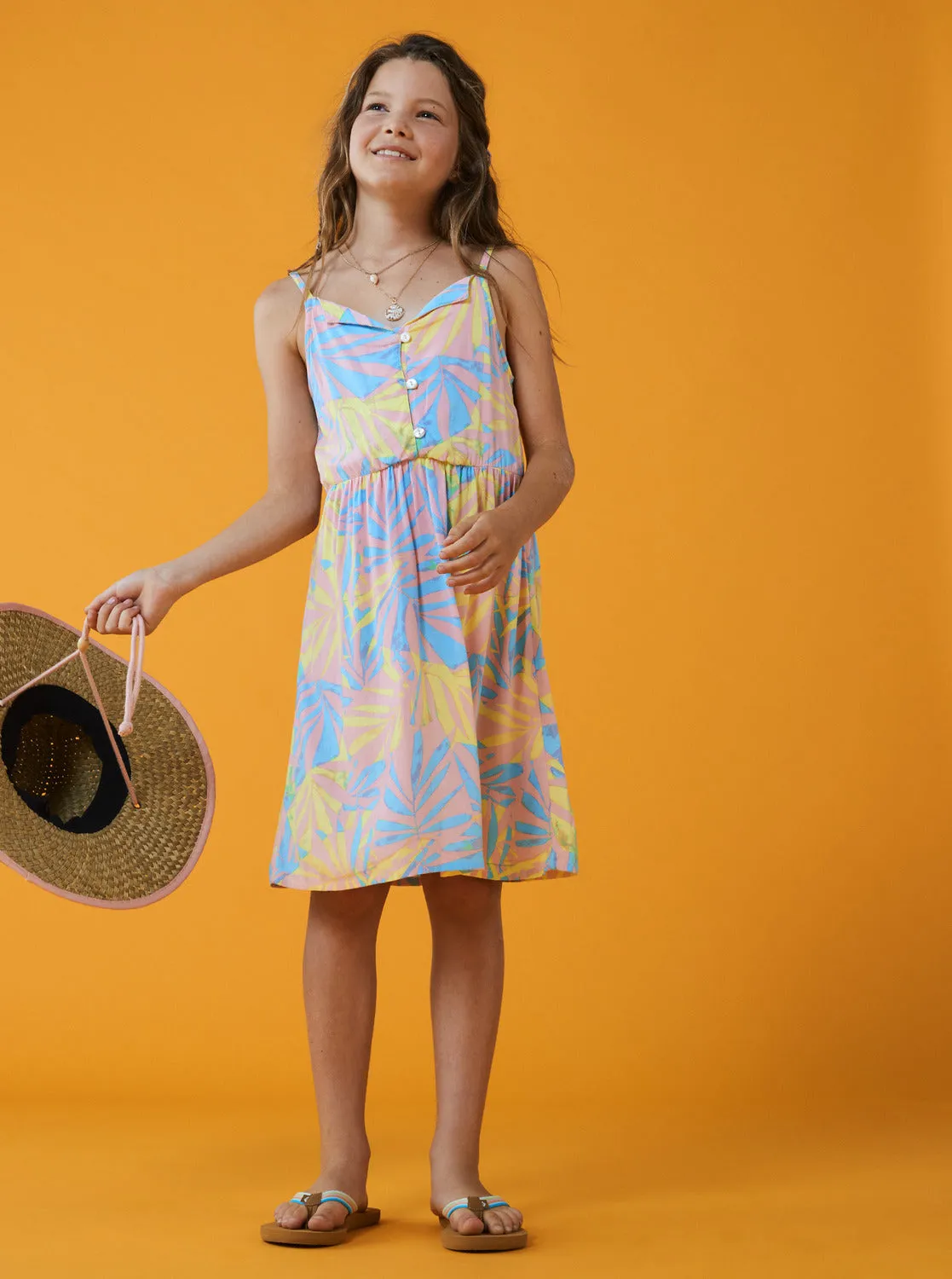 Girls 4-16 Colbee Flip-Flops - Multi 2 sold by Roxy product image thumbnail 4