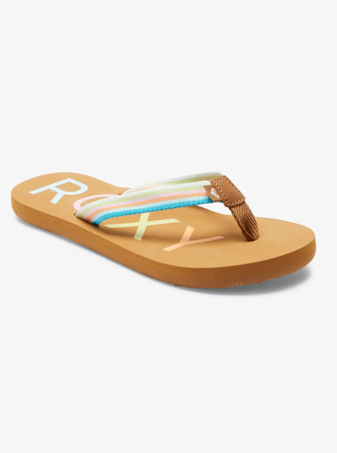 Girls 4-16 Colbee Flip-Flops - Multi 2 sold by Roxy product image thumbnail 5