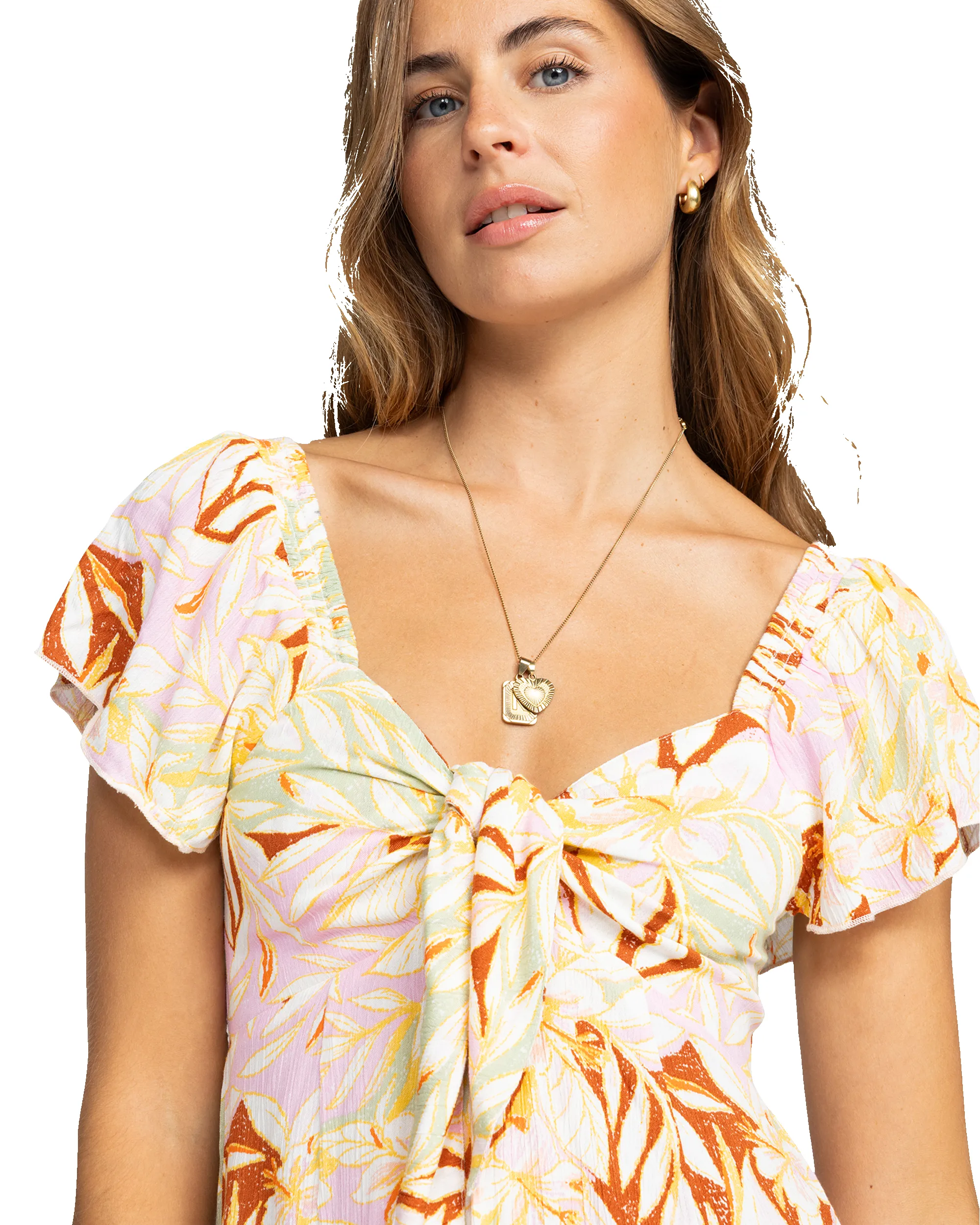 Oceanview Mini Dress - Quiet Green Coast 2 Coast sold by Roxy product image thumbnail 2