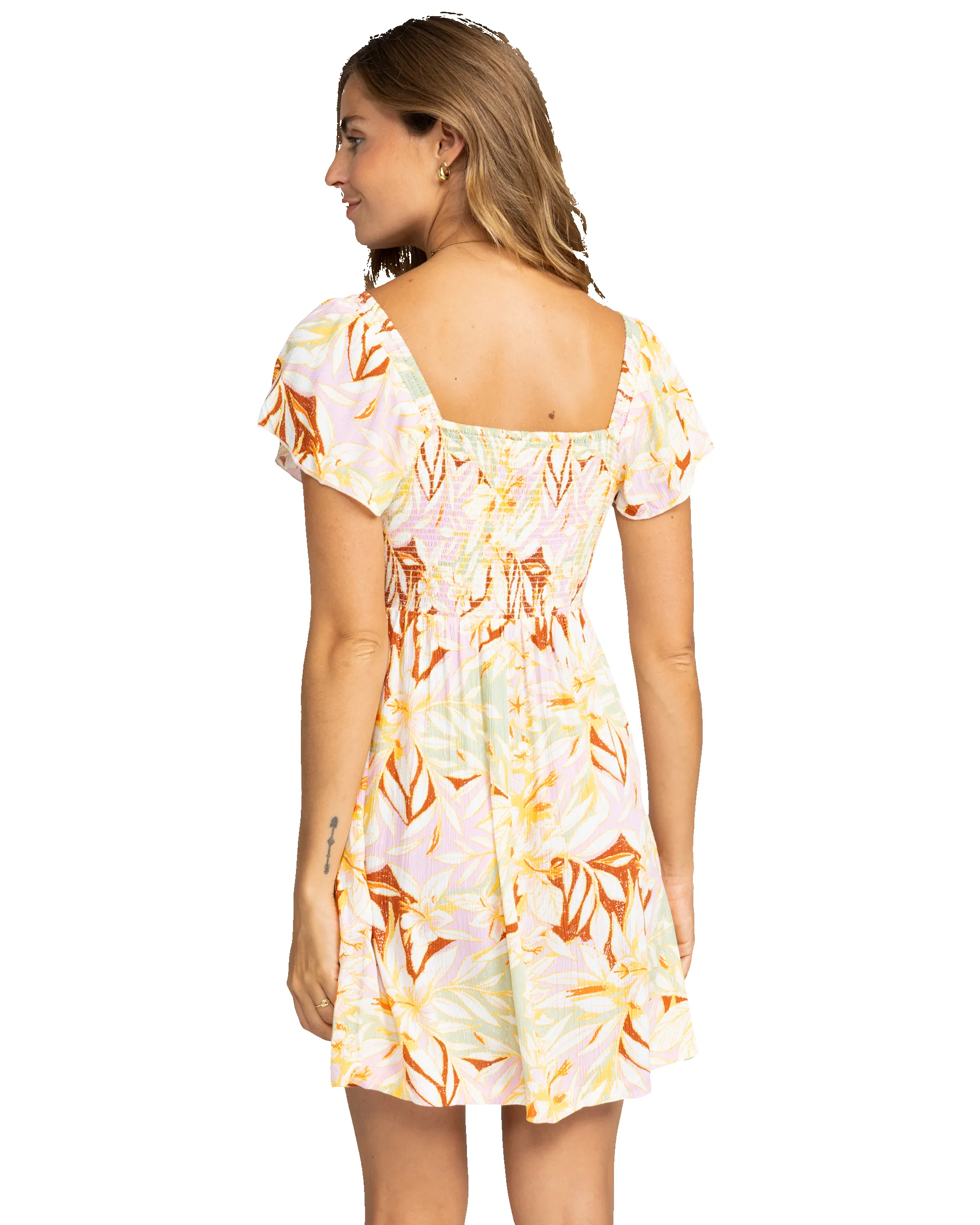 Oceanview Mini Dress - Quiet Green Coast 2 Coast sold by Roxy product image thumbnail 5