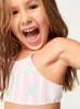 Girls 2-7 Pineapple Line Crop Top Set Bikini Set - Pirouette Pineapple Line sold by Roxy