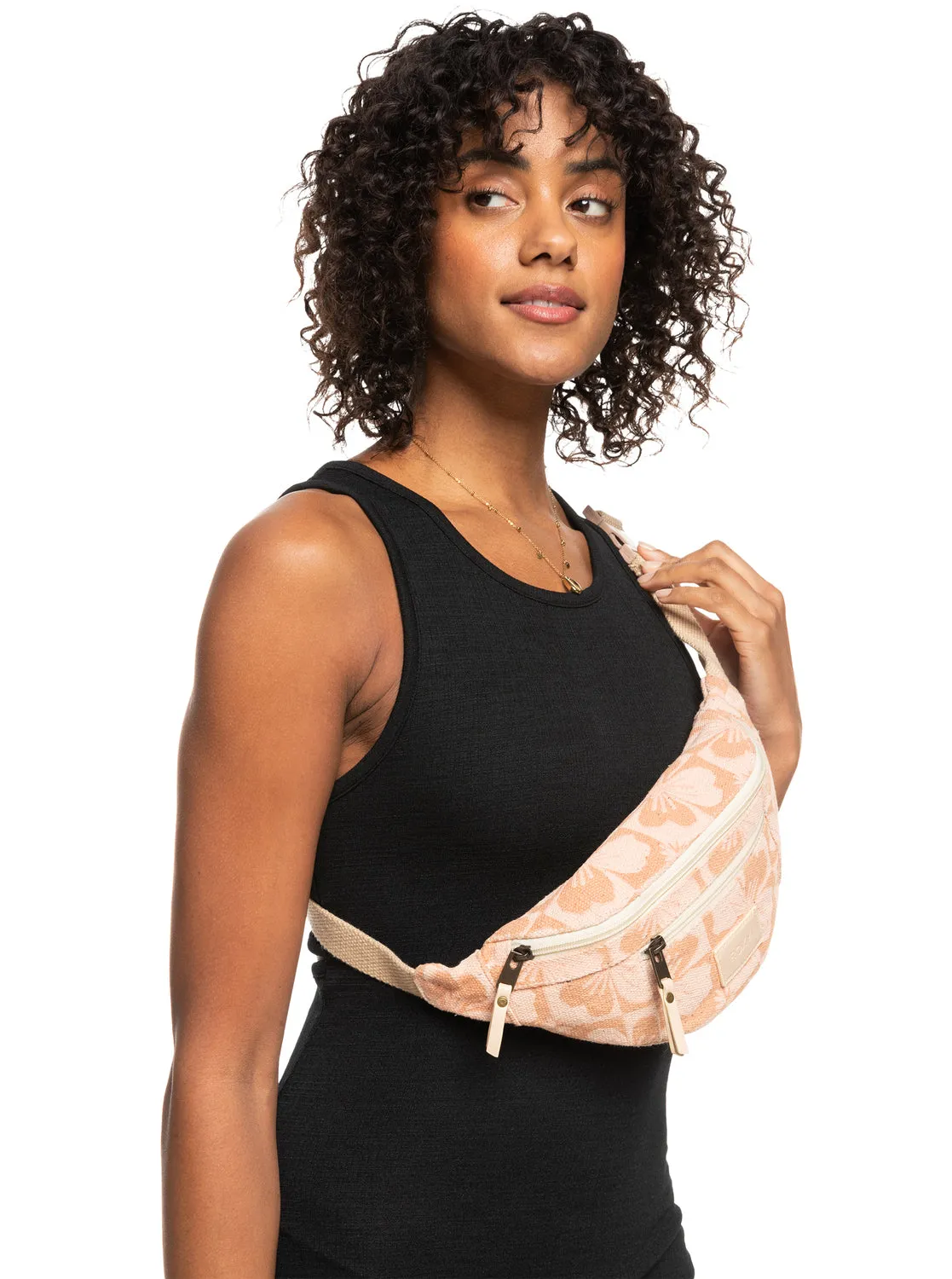 Cute Palm Fanny Pack - Pale Dogwood Sun Clik sold by Roxy