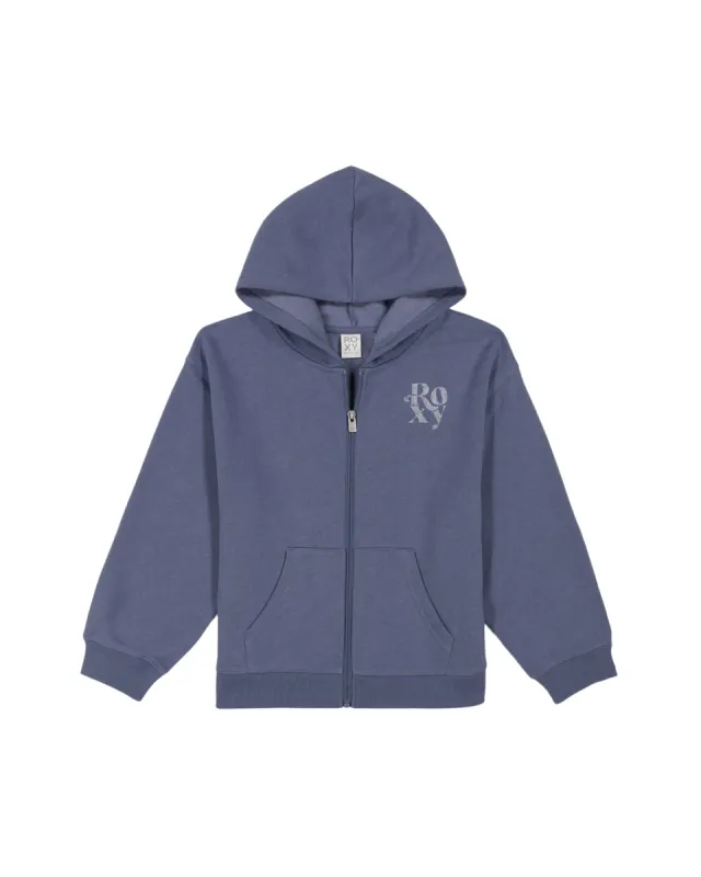 Girls 2-7 Oversized Evening Hike Zip Hoodie sold by Roxy