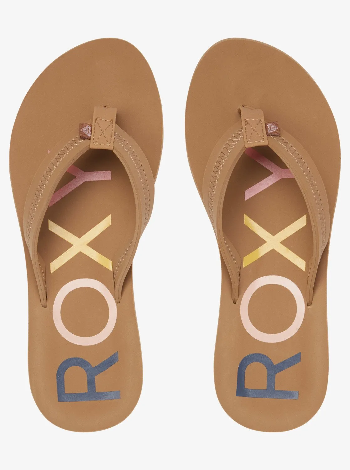 Vista Flip-Flops - Tan sold by Roxy product image thumbnail 3