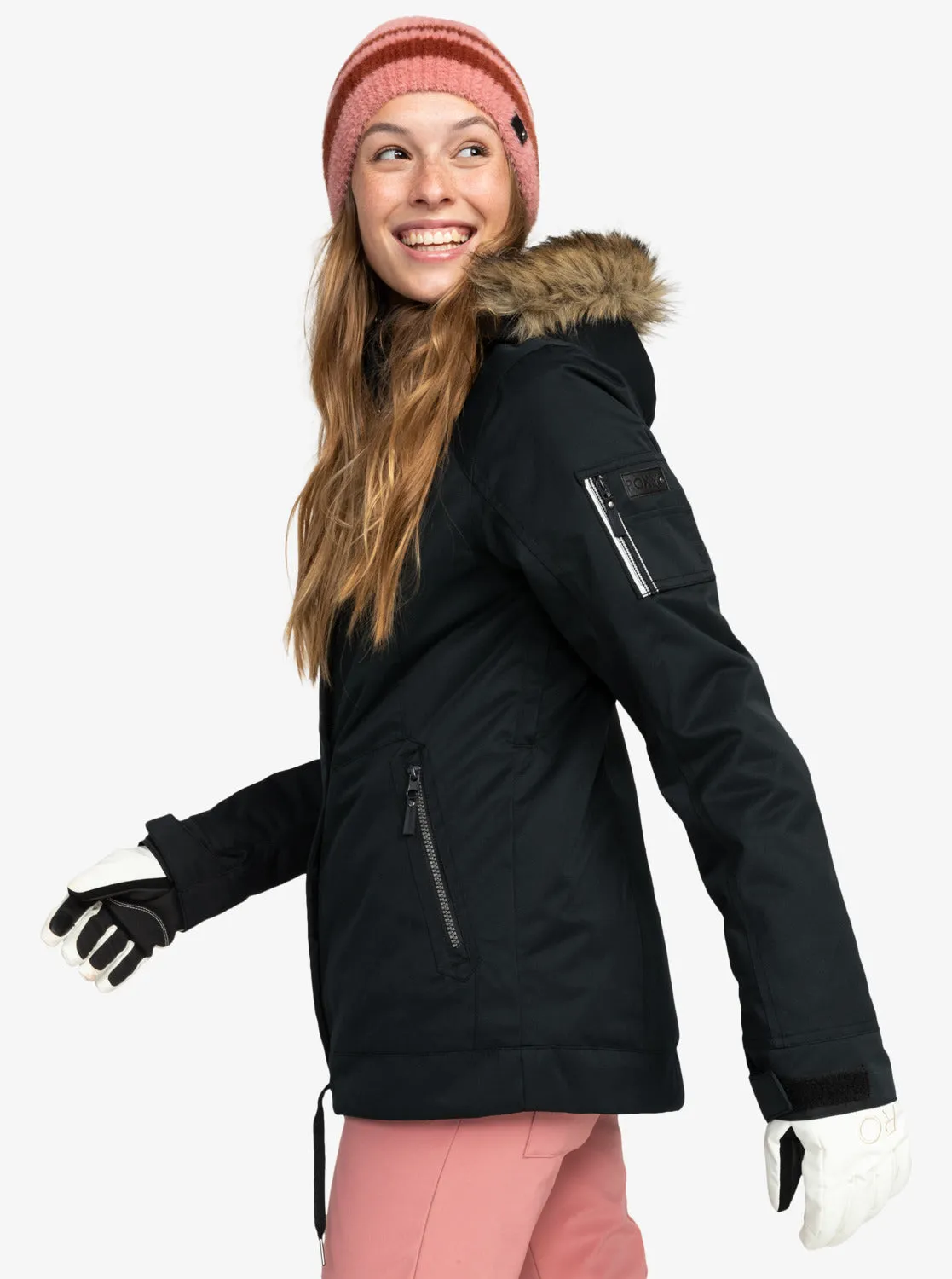 Meade Technical Snow Jacket - True Black sold by Roxy product image thumbnail 2