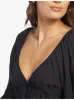Sweetest Shores Dress Solid Dress - Anthracite sold by Roxy