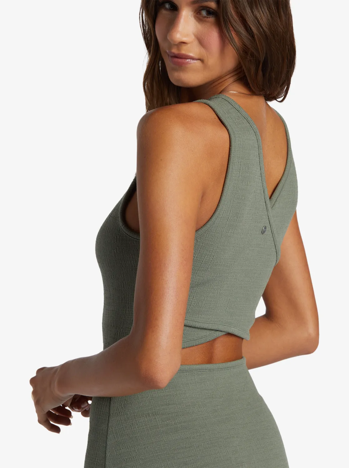 Good Keepsake Midi Dress - Agave Green sold by Roxy product image thumbnail 3