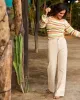 Coastal Cruiser Wide Leg Pants - Tapioca sold by Roxy