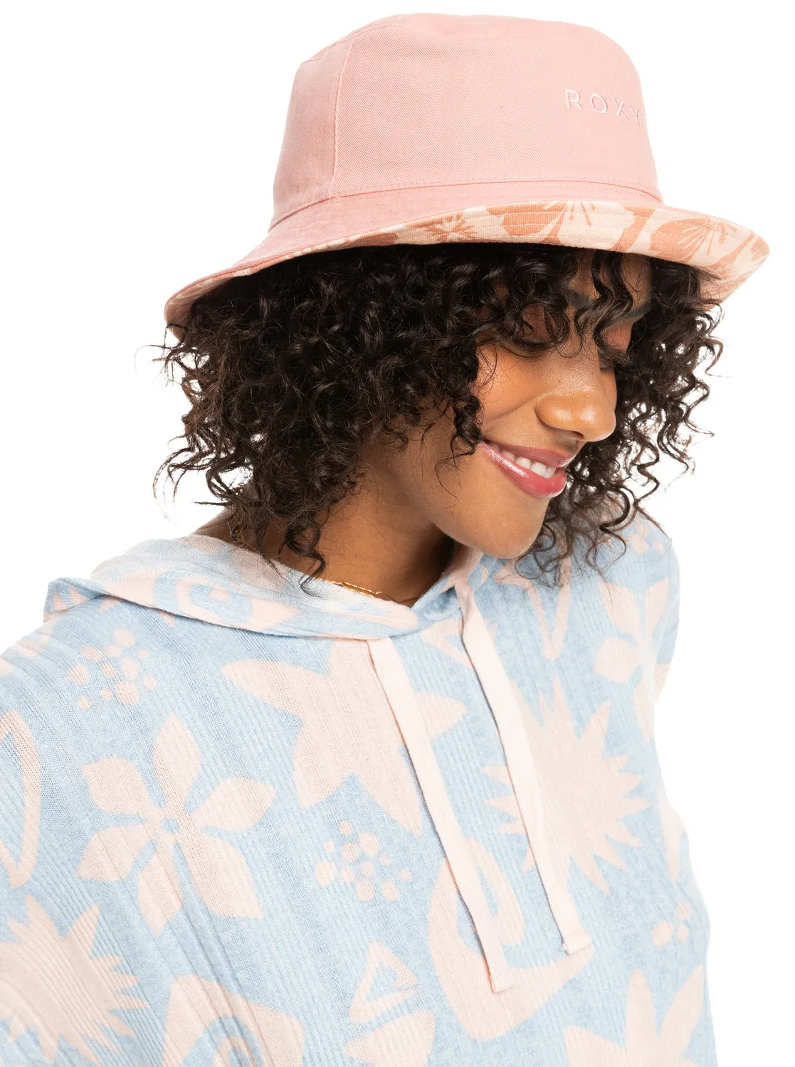 Jasmine Paradise Reversible Bucket Hat - Pale Dogwood Sun Clik sold by Roxy product image thumbnail 2