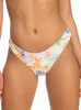 Retro Reversible Cheeky Bikini Bottoms - Snow White Pualani Combo sold by Roxy