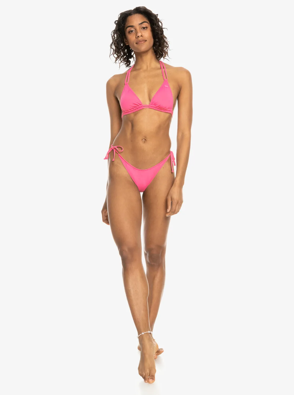 Beach Classics Cheeky Bikini Bottom - Shocking Pink sold by Roxy product image thumbnail 3