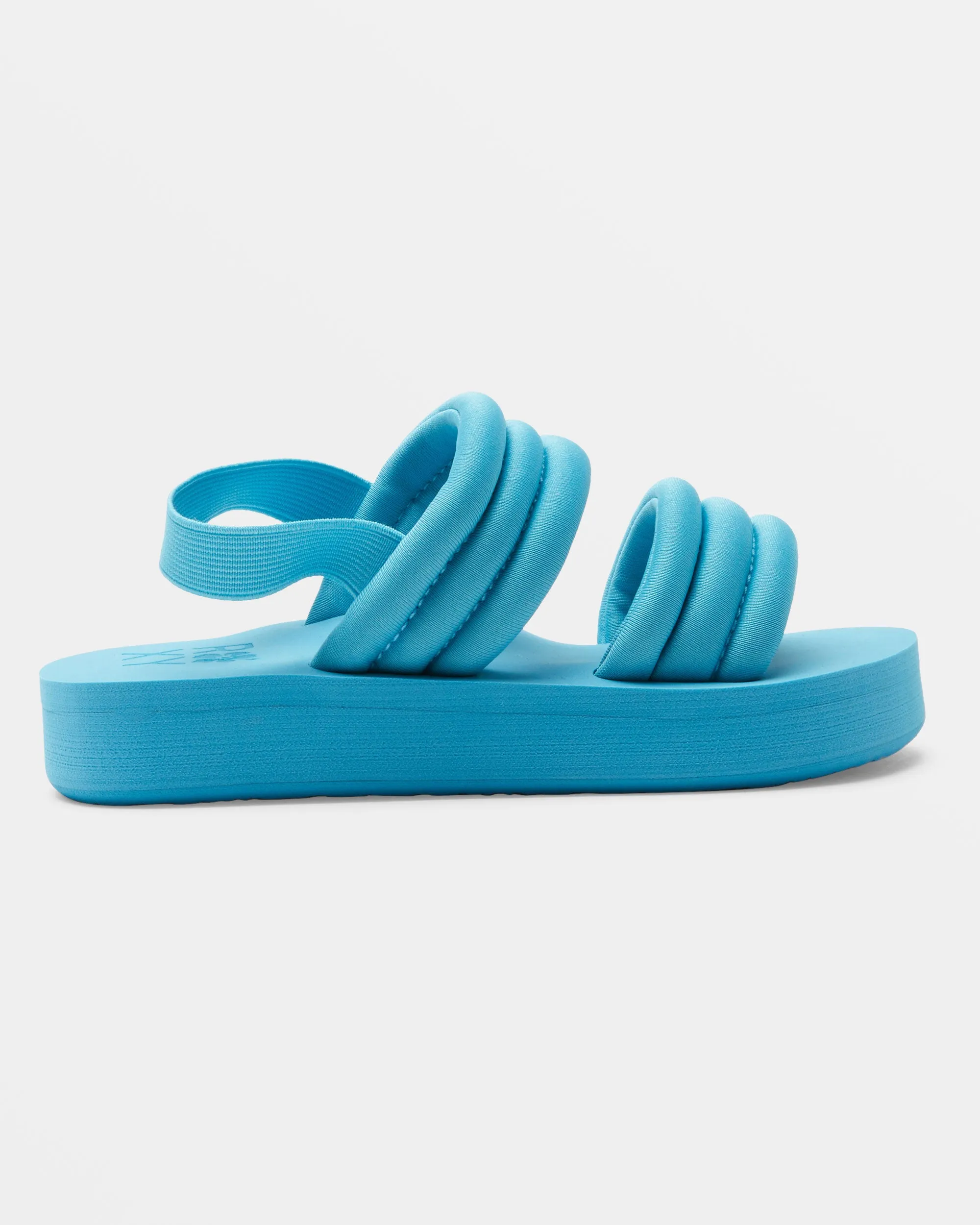 Girls 4-16 Totally Tubular Slide Sandals - Aqua sold by Roxy product image thumbnail 3