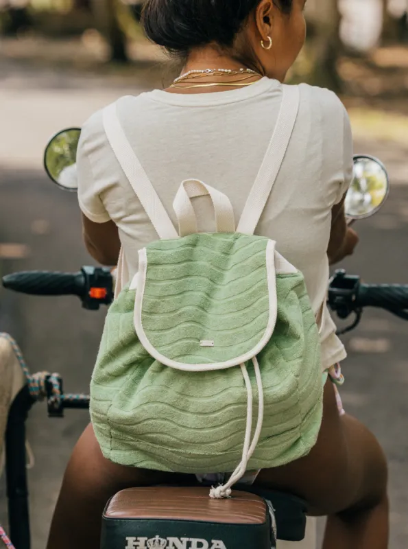 Sunny Palm Small Backpack - Quiet Green sold by Roxy