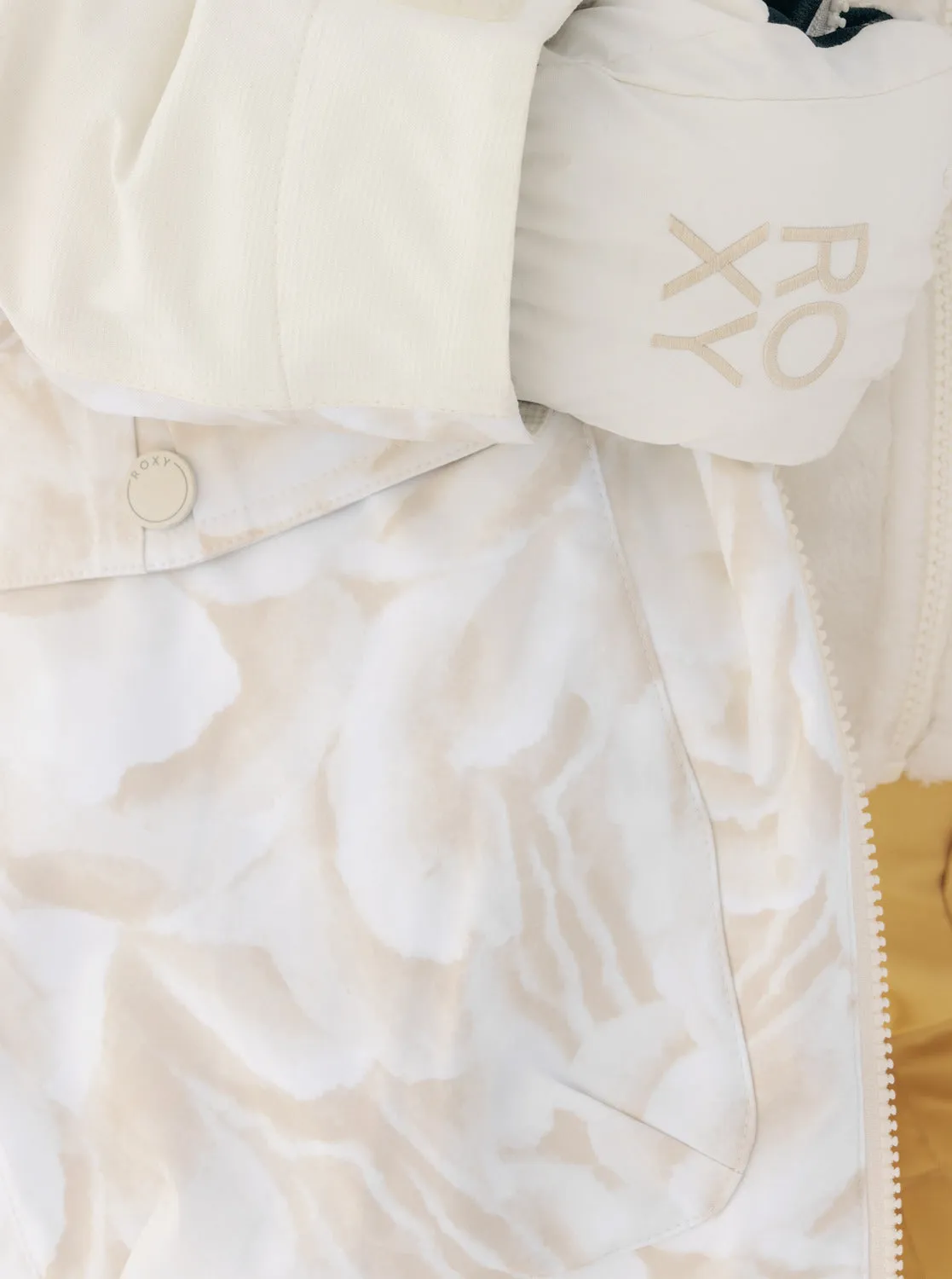 Stated Technical Snow Jacket - Egret Glow sold by Roxy product image thumbnail 3