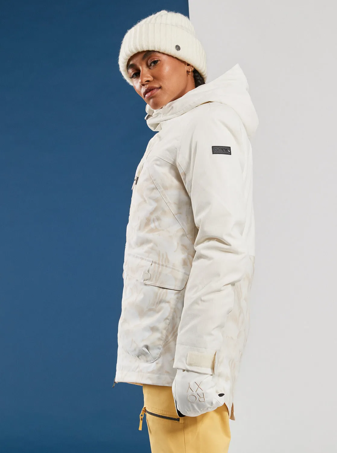 Stated Technical Snow Jacket - Egret Glow sold by Roxy product image thumbnail 5