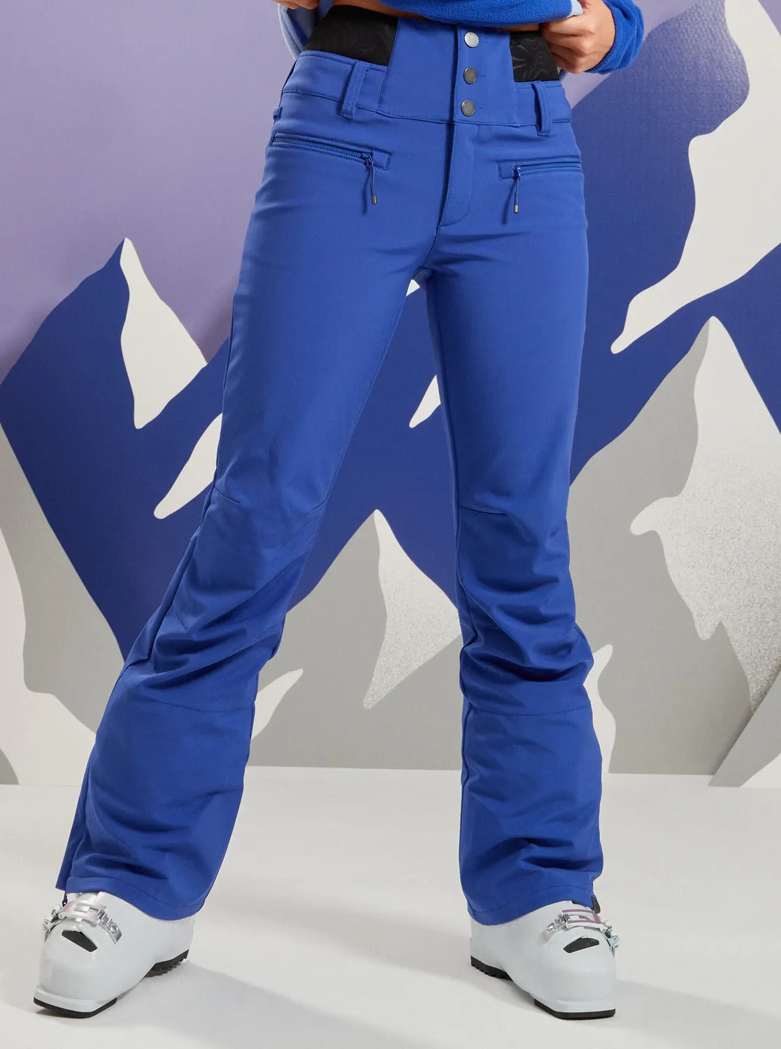 Rising High Technical Snow Pants - Bluing sold by Roxy