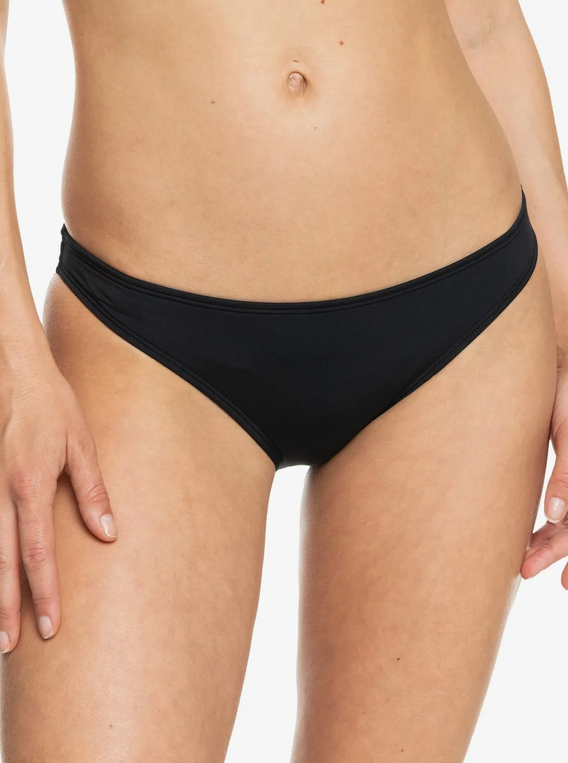 Beach Classics Moderate Bikini Bottom - Anthracite sold by Roxy