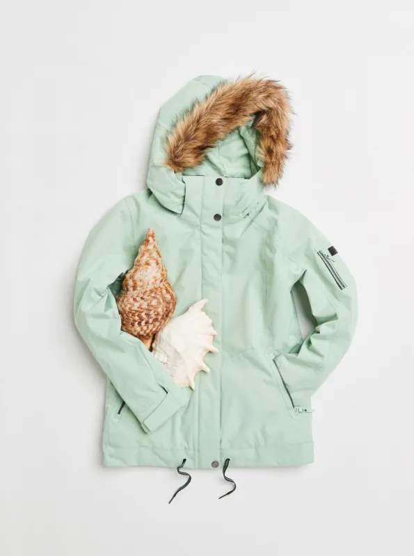 Meade Technical Snow Jacket - Cameo Green sold by Roxy