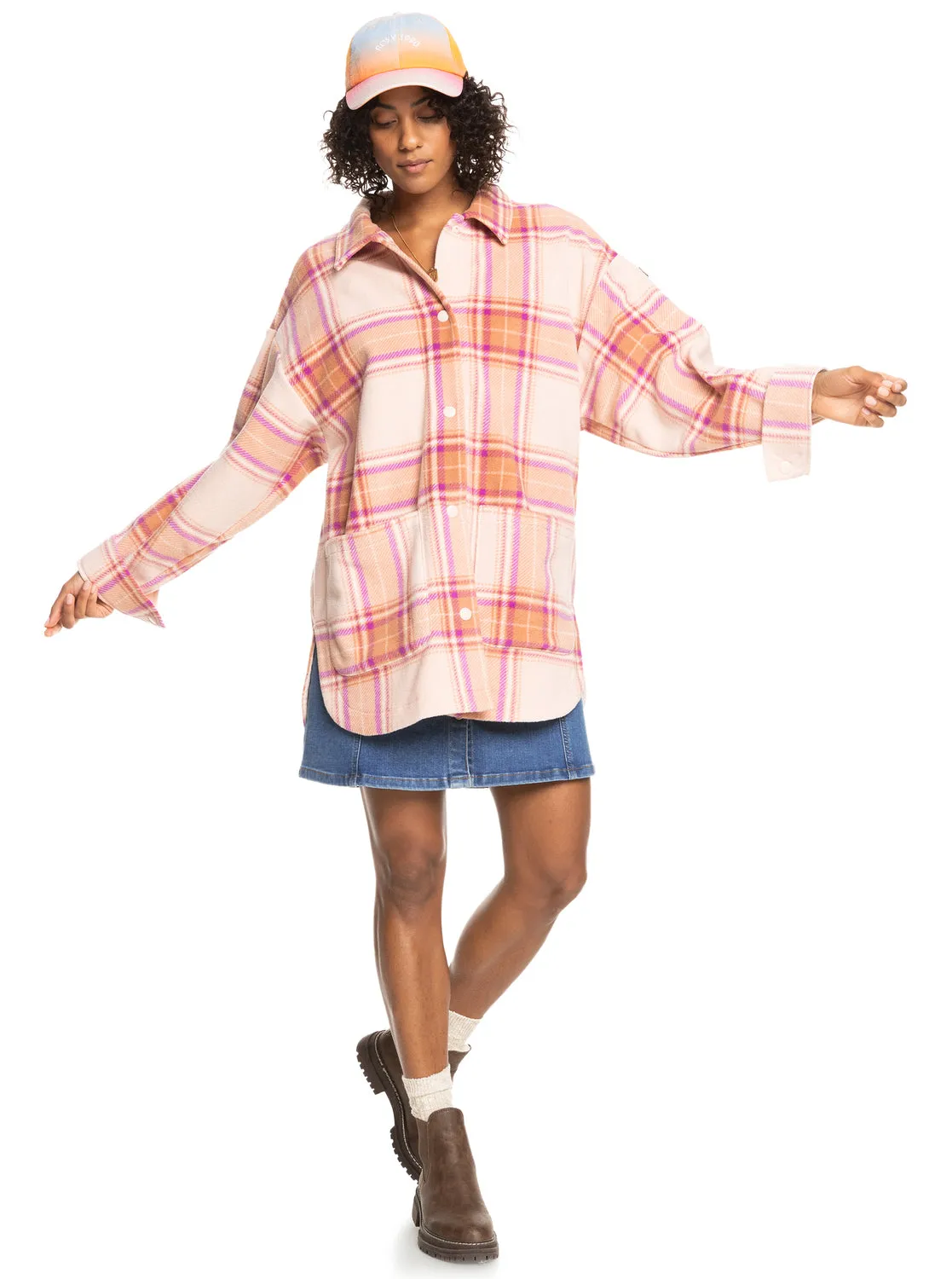 Toadstool Printed Baseball Hat - Sachet Pink Sunbean sold by Roxy product image thumbnail 3