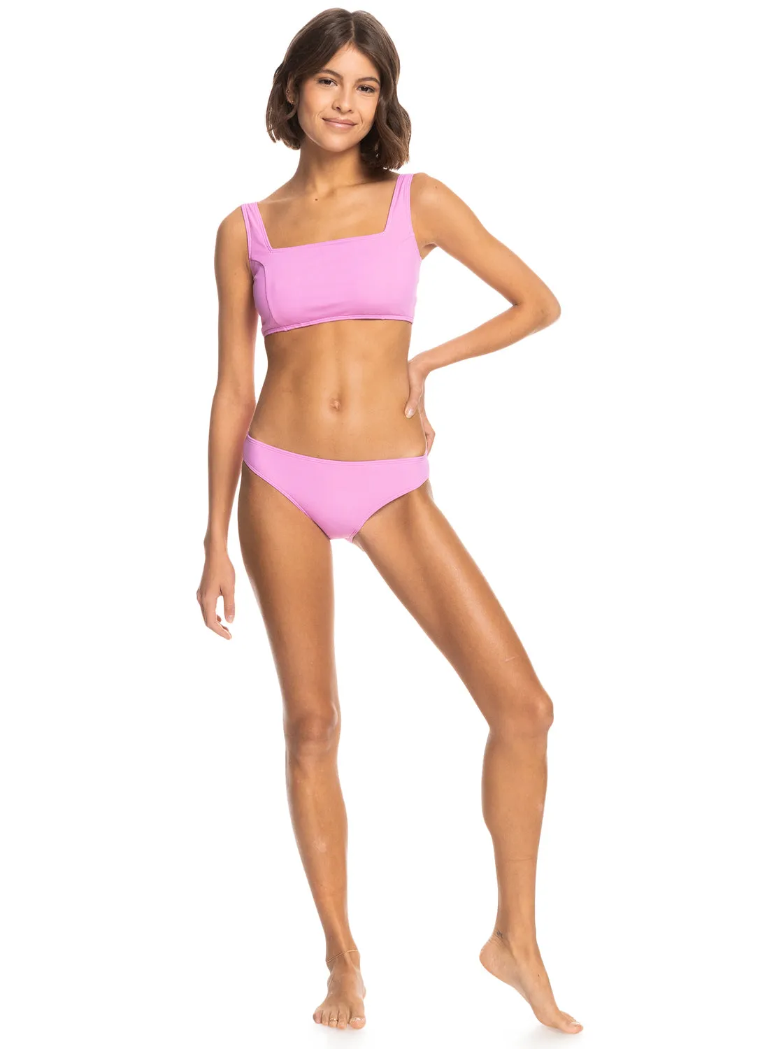 Roxy Active Rib Hipster Bot Bikini Bottoms - Cyclamen sold by Roxy product image thumbnail 3