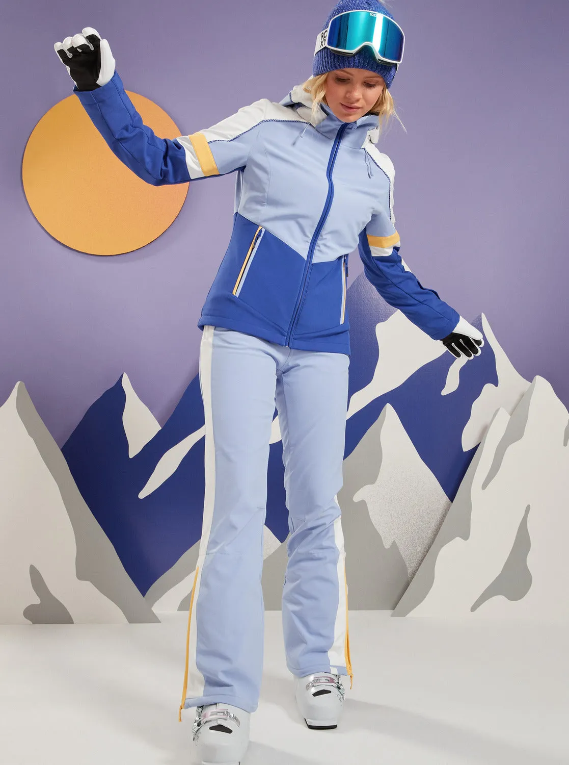 Peak Chic Technical Softshell Snow Jacket - Easter Egg sold by Roxy product image thumbnail 5