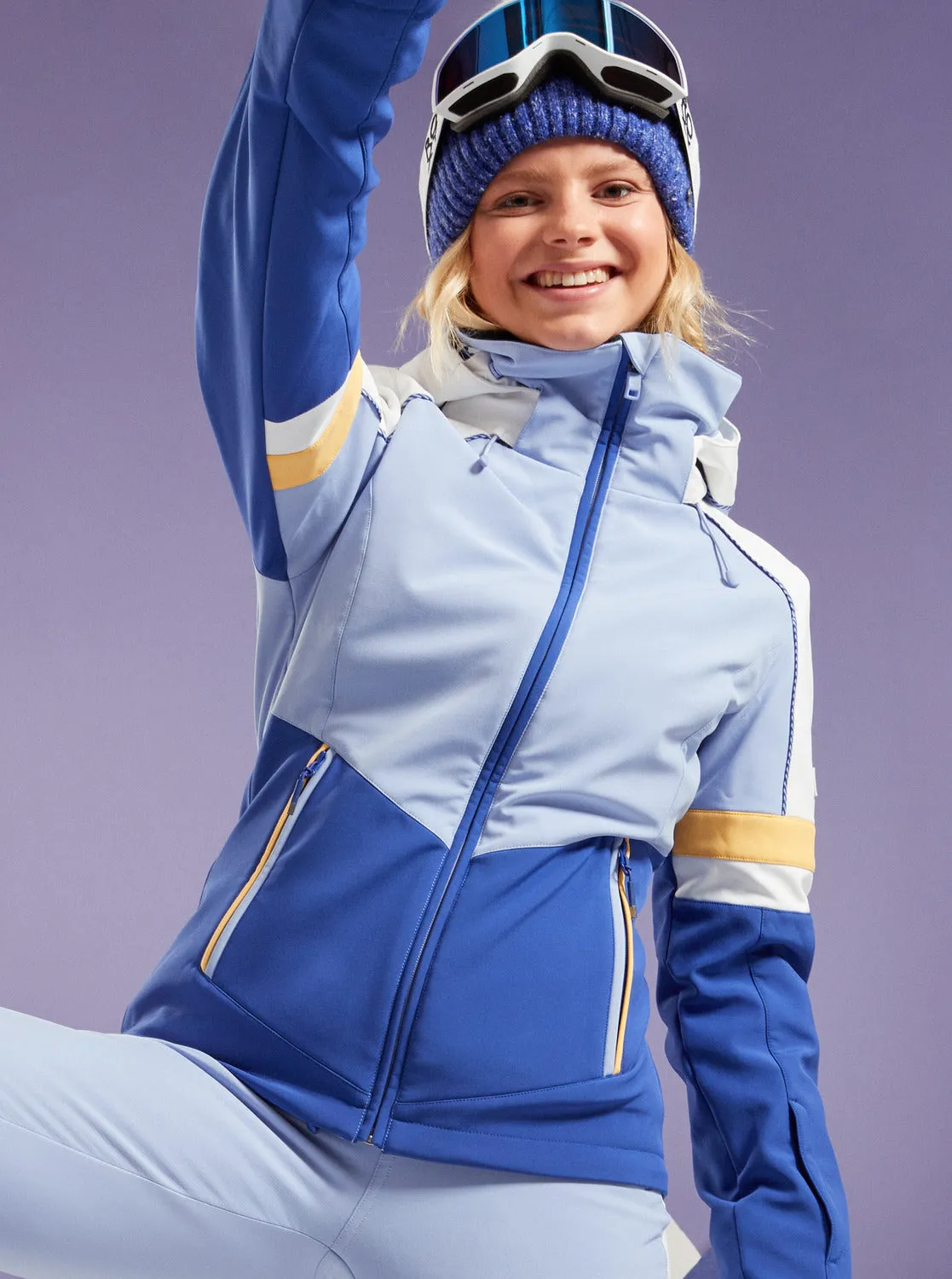 Peak Chic Technical Softshell Snow Jacket - Easter Egg sold by Roxy