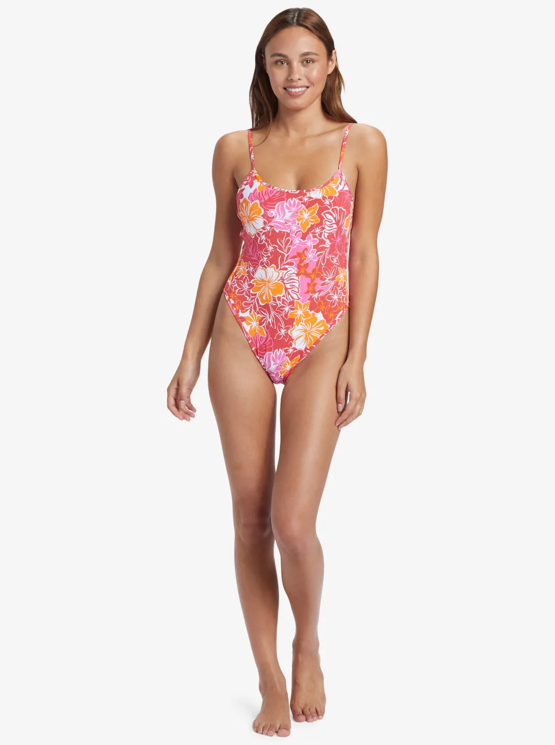 Sea Spray One-Piece Swimsuit - Hilo Hibiscus sold by Roxy product image thumbnail 5
