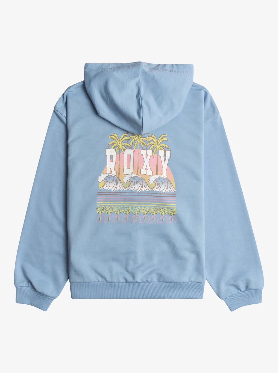 Girls 4-16 Down The Way A Zip Hoodie - Bel Air Blue sold by Roxy product image thumbnail 2